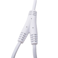 Longueur et couleurs personnalisées PDU Y adaptateur répartiteur cordons d'alimentation C7 à IEC C8 câble d'alimentation fabricant fournir rallonge