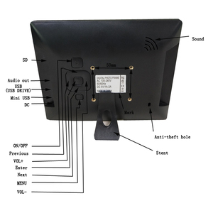 8 Inch WIFI Android Video Playback Touch Screen <strong>Free</strong> <strong>Download</strong> Install App <strong>Digital</strong> Photo Frame Advertising <strong>Player</strong> - Product Image 2