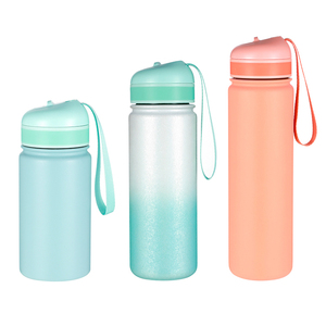 Everich çift duvar paslanmaz çelik termos geniş ağız yalıtımlı su şişeleri sprey nemlendirici - Product Image 6