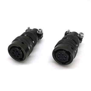 Souriau Phích Cắm Kết Nối Cáp <span class=keywords><strong>6</strong></span> Chiều, Tiếp Điểm <span class=keywords><strong>Pin</strong></span>, Kích Thước Vỏ 10, Khớp Nối Lưỡi Lê, MIL-DTL-26482 - Product Image 1