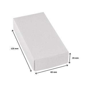 กล่องกระดาษสีขาวพร้อมบลิสเตอร์ scatola Bianca - Product Image 2