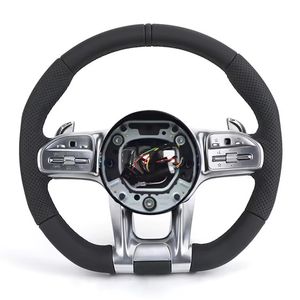 Demi-<span class=keywords><strong>volant</strong></span> en cuir pour Mercedes Ben <span class=keywords><strong>ML</strong></span> <span class=keywords><strong>W164</strong></span> W166 W211 W212 C117 W177 W222 W223 W218 C118 W251 W176 W204 W205 C63s AMG - Product Image 2