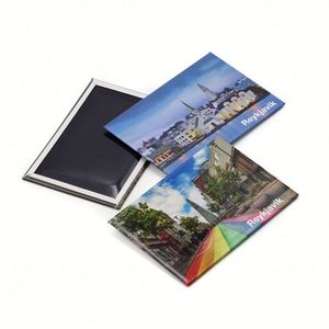 Hot Sales Premium Tin Magnets Akureyri Iceland Travel Images Souvenir Gift Personalized Refrigerator Magnet - Product Image 5