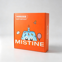 Boîte d'expédition en carton kraft écologique en gros, personnalisable avec logo, boîte avion ondulée pour e-commerce