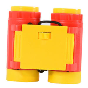 Usine OEM vente en gros, jumelles en plastique bon marché, enfants, <span class=keywords><strong>Camping</strong></span>, jumelles écologiques, Logo personnalisé - Product Image 4
