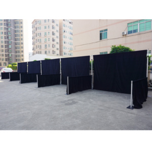 Telescopic modular pipe and drape backdrop decoration for trade <b>show</b> booth - Product Image 6