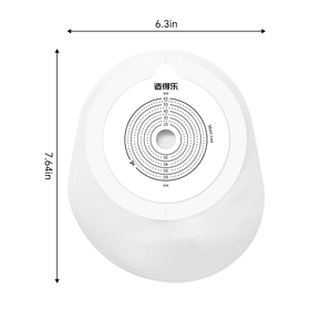 조델로 공장 공급 누수 방지 25-65mm 폐쇄형 장루 주머니 스토마 결장루 주머니 CE 인증 피부색상 1등급 장루용 - Product Image 4