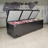 Congélateur horizontal commercial 400L-700L avec porte en mousse pour la restauration, stockage à froid, R290 écologique, certifié CE