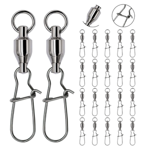 Yousya Hameçons pivotants de style américain à haute résistance avec roulement à billes et clip de qualité - Product Image 4