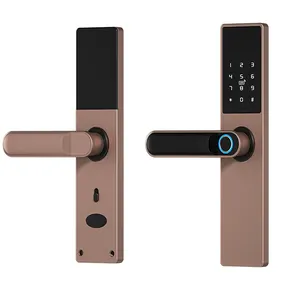 Tuya APP akıllı kilitler Bluetooth hayat WiFi dijital elektronik App uzaktan daire ev akıllı kapı kilidi 2023 için