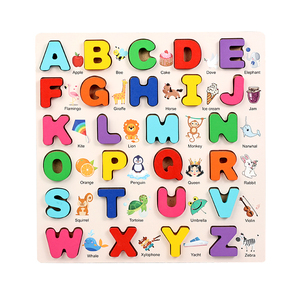 Rompecabezas de Letras, Números y Formas ABC, Juguetes Educativos Preescolares con Tablero de Rompecabezas, Rompecabezas de Madera del <span class=keywords><strong>Alfabeto</strong></span> <span class=keywords><strong>Español</strong></span> para Niños Pequeños - Product Image 2