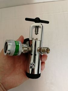 Đồng Thau CGA870 Y Tế Điều Chỉnh Oxy Với Tiêu Chuẩn Anh Kiểm Tra Van Outlet - Product Image 4