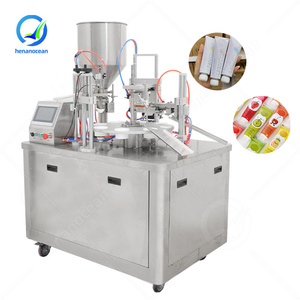 เครื่องบรรจุซิลิโคนกึ่งอัตโนมัติแบบหลอดพร้อมระบบปิดผนึกด้วยความร้อนสำหรับผลิตภัณฑ์เครื่องสำอาง - Product Image 1