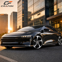 Jantes de voiture CF 5x112 66.5 adaptées aux Lucid Air Grand Touring Sapphire Aero Forged Wheels 21 pouces