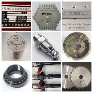 Machine de gravure de marquage laser de carton de silicium 30W en ligne Dioxyde 200 High Necklace Cloth 4X8 - Product Image 2