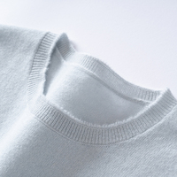 Ventes chaudes : Nouveau pull en cachemire pour femmes, col rond, manches longues, coupe ample, personnalisable