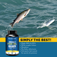 Gélules d'huile de poisson oméga-3 personnalisées en série OEM/ODM |   EPA et DHA de haute pureté pour la santé cardiovasculaire et cérébrale (vente en gros)