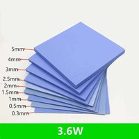 Plaque en silicone thermiquement conductrice, lavable, antidérapante, à haute isolation et dissipation de chaleur, motif végétal, pour CPU, GPU et électronique