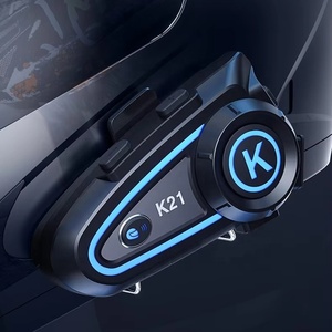 K21 Motorradhelm-<span class=keywords><strong>Headset</strong></span> zum Fahren, Sprachassistent & 40mm Dynamischer Lautsprecher Helm-Audio-Kit - Product Image 5