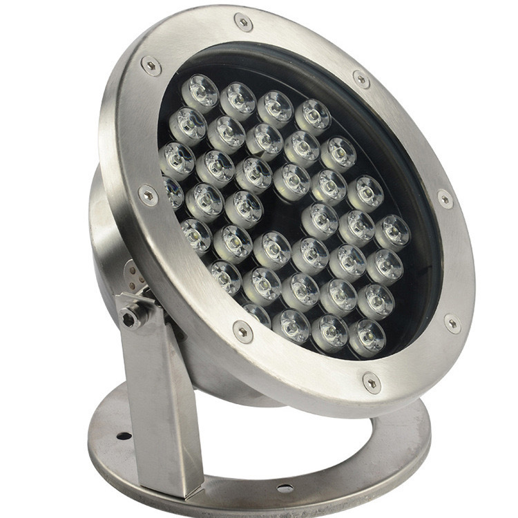 High Power Big Watt Warm Light 36W IP68 Waterproof Led Underwater Spotlight Fountain Pool Light