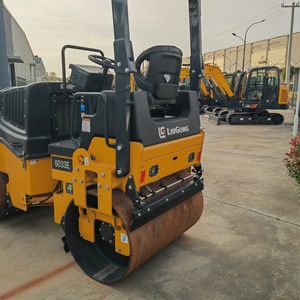 LiuGong 6033E 6036E Small <b>Road</b> <b>Roller</b> Double Drum Machine 3.3Ton Mini Double Drum Vibratory <b>Road</b> <b>Roller</b> Asphalt Compactor sale - Product Image 3