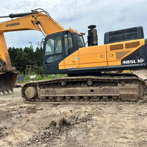 รถขุดมือสอง Hyundai 485LVS 48 ตัน สภาพดีเยี่ยม พร้อมเครื่องยนต์ เกียร์ ปั๊ม และ PLC ความจุบุ้งกี๋ 2.05 เมตร กำลัง 266 กิโลวัตต์ - Product Image 2