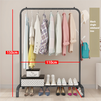 Porte-manteaux simples, robustes et stables, sur pied, pour intérieur, rangement de vêtements de chambre, supports à vêtements domestiques