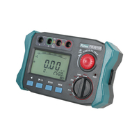 Megóhmetro Digital de Resistencia de Aislamiento de 2500V, 100GΩ, Medidor de CA/CC de 1000V con Almacenamiento de Datos USB PI DAR