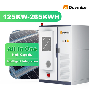 Système de gestion de l'énergie haute tension Dawnice BESS 100KW 200kW 200KWh ESS, système de batterie solaire hybride industriel en conteneur - Product Image 1