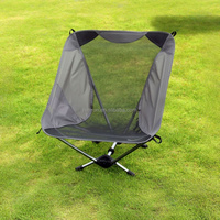 Chaise pliante multifonctionnelle pour camping en plein air, tabouret de pêche ultraléger, chaise de loisirs portable, mobilier d'extérieur