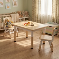 Ensemble de chaise et bureau d'apprentissage pour enfants, réglable en hauteur, pour la maison et l'école