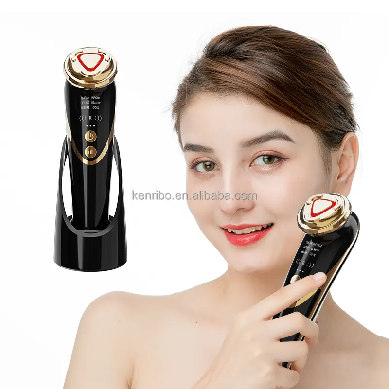 electronic beauty 4 in 1 rf machine skin problem solving face beauty health Massage equipment facial massager vibration tools