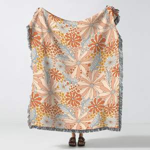 Manta Jacquard de Alta Calidad, Personalizable, Nuevo Estilo, Textil para el Hogar, para Ropa de Cama, Uso Decorativo, Precio Bajo, Cubre Sofá - Product Image 4