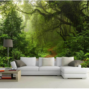 Carta da Parati di Alta Qualità su Misura, Murales con Paesaggi Naturali per Design del Soggiorno - Product Image 5