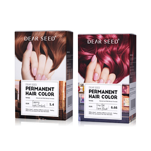 Crema Colorante Permanente per <span class=keywords><strong>Capelli</strong></span> in Doppio Tubo da 500ml, Senza Ammoniaca, con Estratti Erboristici, Kit Anti-Sbiadimento per Uso Professionale e Domestico - Product Image 5