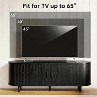 Meuble TV convertible moderne extensible en bois pour salon, bureau à domicile et appartement