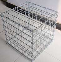 Grillage Gabion Soudé Galvanisé Antirouille pour la Décoration de Jardin, la Protection Contre les Inondations, la Protection des Rivières et l'Ingénierie Routière