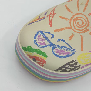 2025 Phong Cách Mới Unisex Cầu Vồng In Ấn Mô Hình Động Vật Ánh Sáng Trọng Lượng Mùa Hè Mùa Thu Không Thấm Nước Trẻ Em Cao Su Mưa Khởi Động - Product Image 3