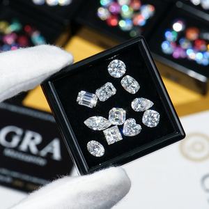 Moissanita de Corte Fantasía al por Mayor, Color DEF, Claridad VVS, Forma Marquise/Baguette/Trapezoidal/Pera - Product Image 5