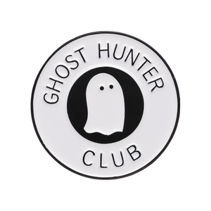 Venta al por mayor <span class=keywords><strong>de</strong></span> alfileres esmaltados <span class=keywords><strong>de</strong></span> Ghost Hunter Club únicos, insignias <span class=keywords><strong>de</strong></span> solapa <span class=keywords><strong>de</strong></span> Metal pintado para sombreros, ropa, joyería, gran regalo para amigos - Product Image 1