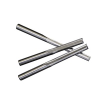 Fresa recta de carburo de 2 filos con vástago de 6 mm para madera, para fresado CNC