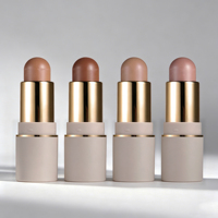 Barra de Contorno Vegana en Crema, 6 Tonos, Barra para Esculpir el Rostro, Acabado Mate Natural, Maquillaje de Larga Duración para Todos los Tonos de Piel
