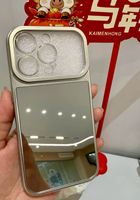 Nouvel arrivage : Étui miroir antichoc en TPU au design luxueux avec découpe de précision pour 18 Pro 18 Pro Max