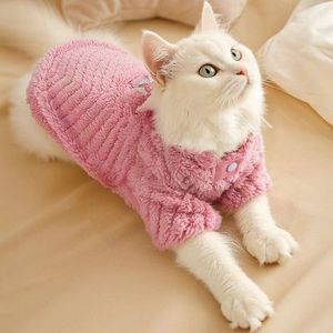 Manteau d'hiver pour animaux de compagnie, vêtements pour chiens en polyester écologique anti-chute de poils, veste chaude doublée de peluche pour chiens de petite et moyenne taille - Product Image 5