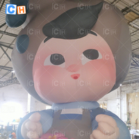 Personnage de dessin animé gonflable géant de 6m Personnalisé Publicité Gonflable Party Air Mold Gonflable Cartoon