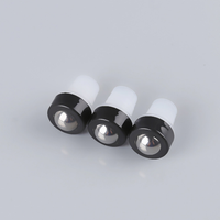 En stock, flacons à bille en verre épais ambré de 10 ml, vides, pour huiles essentielles et parfums, avec bille en métal