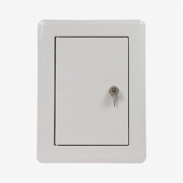 Porta lettere EXCELLENT bloccabile (Bianco) - Product Image 1