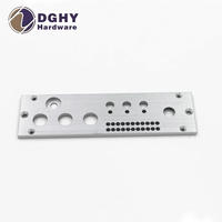 DGHY pièces métalliques centrées sur le client Service d'usinage CNC de précision amplificateur de panneau Audio panneaux avant en aluminium