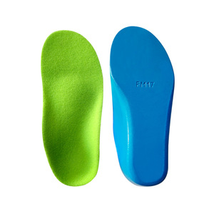 Semelles orthopédiques complètes en velours PU, neuves, unisexes, correction de la voûte plantaire, coussin orthopédique à huit caractères, chaussures orthopédiques pour pieds plats, valgus, jambes en O - Product Image 5