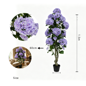 150cm New Arrived <b>Artificial</b> Plant Hydrangea Faux Custom Flower Laurustinus <b>Tree</b> for Wedding Decor, Garden Landscaping & Decking - Product Image 6